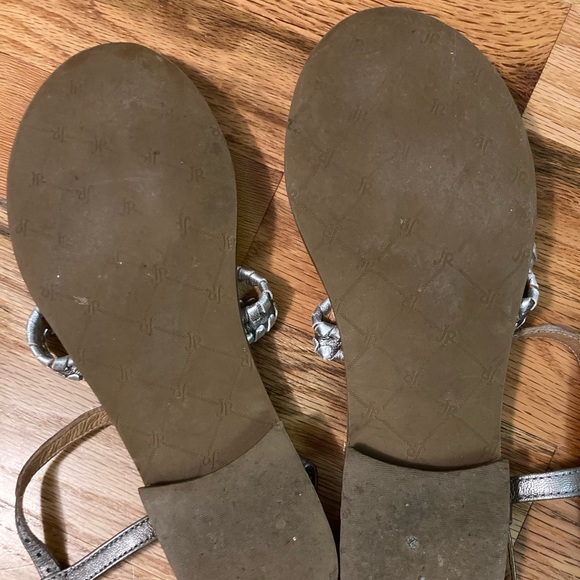 Jack Rogers Sandals Pewter Size 7 - Picture 3 of 4